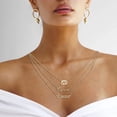 thumbnail image 3 of Twelve Constellations Gold Clavicle Necklace Set with Paper Card for Women Friendship Pendant, 3 of 3