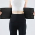 thumbnail image 2 of Wyobmus Women's Waist Trainer Belt Waist Cincher Trimmer Abdominal Belt Tummy Control Body Shaper with Triple Wrap Women and Men Black, 2 of 9