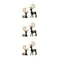 thumbnail image 3 of kurtrusly Decoration Living Suitable For Any Occasion Stylish Home Accents Add Charm Black+Gold 3Set, 3 of 6