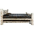 thumbnail image 4 of Montana Collection Twin Bed w/ Laser Engraved Pine Tree Design, Ready to Finish, 4 of 7