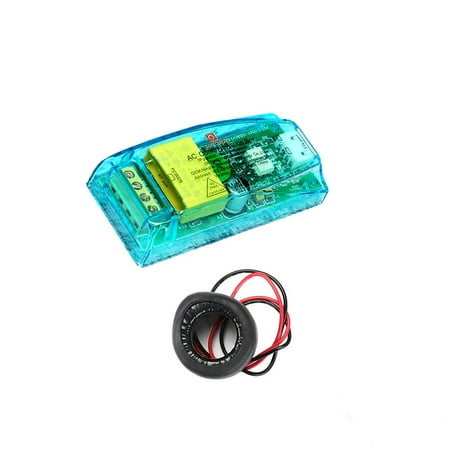 

DTOWER Energy Measure Module Closed CT Voltage Current Frequency Power Factor Meter Alternating Current Single-Phase Ammeter for Peacefair PZEM-004T-100A
