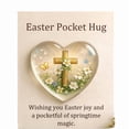 thumbnail image 2 of Dvkptbk Easter Pocket Heart Ornament Themed Greeting Card Mini Decor Spring Holiday Gift Accessory easter decorations, 2 of 2