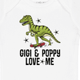 thumbnail image 4 of Inktastic Gigi and Poppy Love Me Dinosaur Boys Baby Bodysuit, 4 of 5