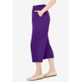thumbnail image 3 of Woman Within Plus Size Petite 7-Day Knit Capri, 3 of 6