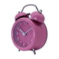 thumbnail image 1 of Reloj despertador Fernando Reloj despertador a cuerda con campana doble Rosado Twin Bell Alarm Clock, 1 of 8