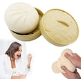 thumbnail image 1 of Dumpling Squishy Steamed Stuffed Bun Simulation Decompression Toy Stress Relief Toys, 1 of 4