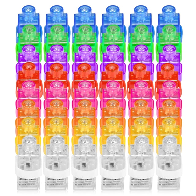 Luces digitales CALIFORNIA CADE ELECTRONIC, 50 unidades, 8 colores