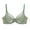 Mint Green, variant on Womens Bra,Summer Plus Size Bra,Womens Solid Color Comfortable Hollow Out Perspective Everyday Bras Underwear No Rims,Beige,S
