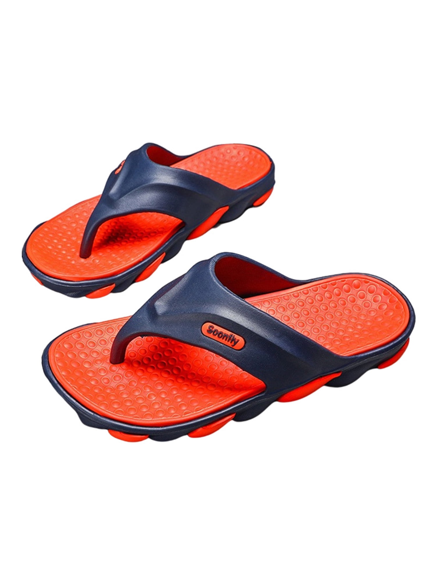 Audeban Mens Cool Flats Slippers Summer Comfort Flip Flops Men's Pool