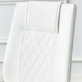 thumbnail image 7 of 6 Modern Chic Dining Chairs, Golden Legged Pu Cushioned Seats, For Kitchen, Living Room, Bedroom, Office, Stable And Elegant Of 6 Stylish Legs With Cushion, Ambiance, 7 of 7