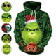 thumbnail image 3 of Cómo robó Navidad Cosplay disfraz impresión 3D adulto unisex sudadera con capucha chaqueta abrigo con capucha regalo, 3 of 3