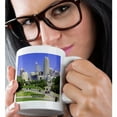 thumbnail image 2 of 3dRose, Downtown Raleigh, North Carolina, 11oz Magic Transforming Mug, 2 of 8