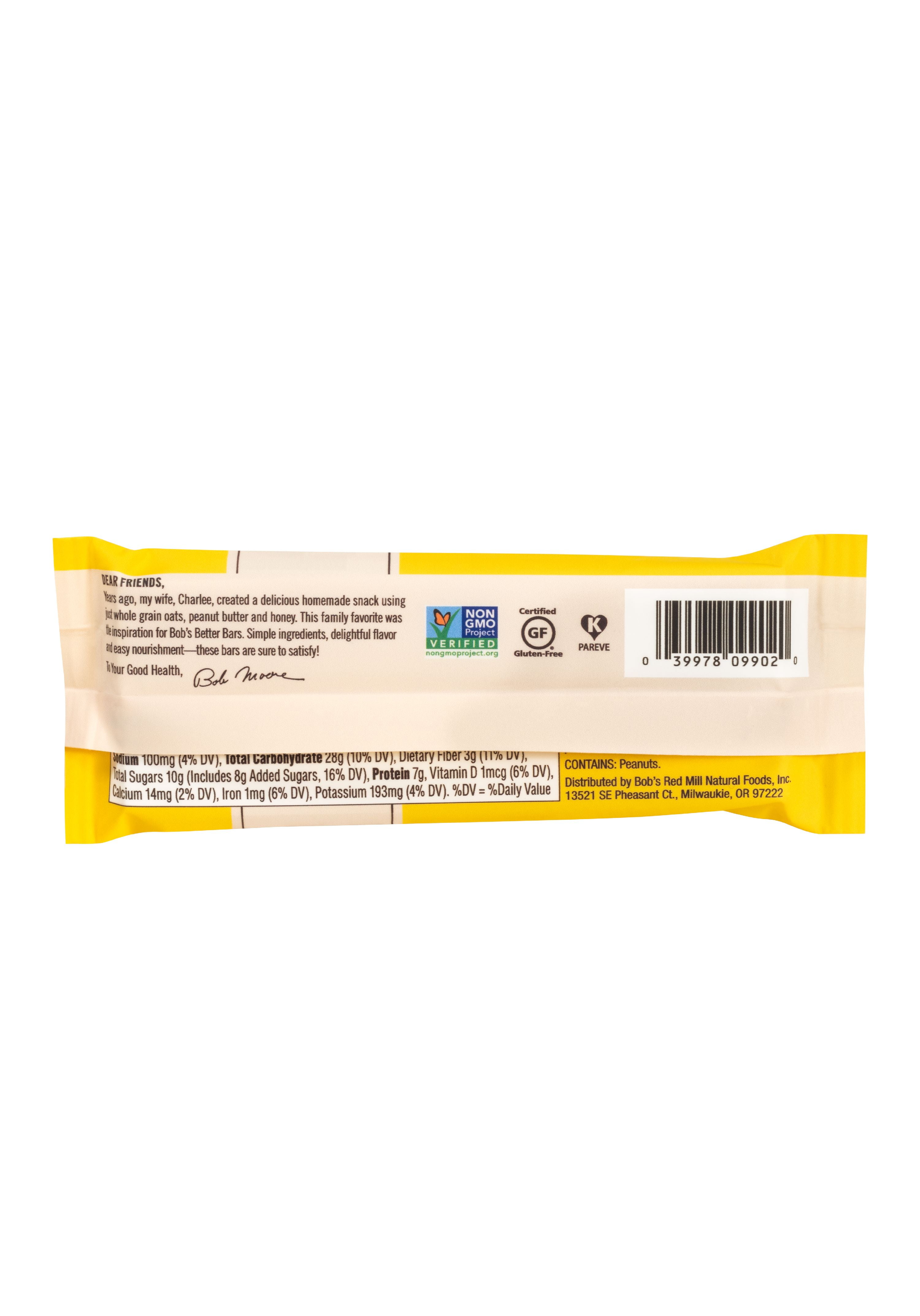 Bob's Red Mill Peanut Butter Banana & Oats Bob's Bar 1.76 oz