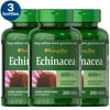 3 Pack - Puritan's Pride Echinacea Twin Pack 400 mg - 200 Count