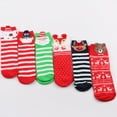 thumbnail image 4 of Xmarks Christmas Socks for Women, Xmas Knit Crew Socks Holiday Warm Soft Winter Gift Santa Claus Novelty Socks, 4 of 6