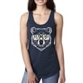 thumbnail image 2 of Wild Bobby Mama Bear Face Glasses Women Racerback Tank Top, 2 of 6