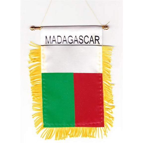 Madagascar Window Hanging Flag