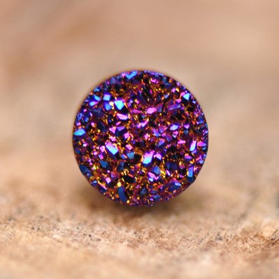 Pendientes de succión con imán de racimo de cristal sin agujero Pendientes de moda urbana para hombres y mujeres Pendientes de moda de cristal de piedra