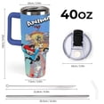 thumbnail image 2 of Animaniacs 40 Oz Tumbler with Handle And Straw, Stainless Steel Double Wall Vacuum Insulated Coffee Cup Travel Mug for Gym, Outdoors, Commute, Work, 2 of 8