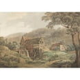 thumbnail image 2 of Max Joseph Wagenbauer 14x11 Black Ornate Wood Framed Double Matted Museum Art Print Titled: Sparkle (1815), 2 of 5