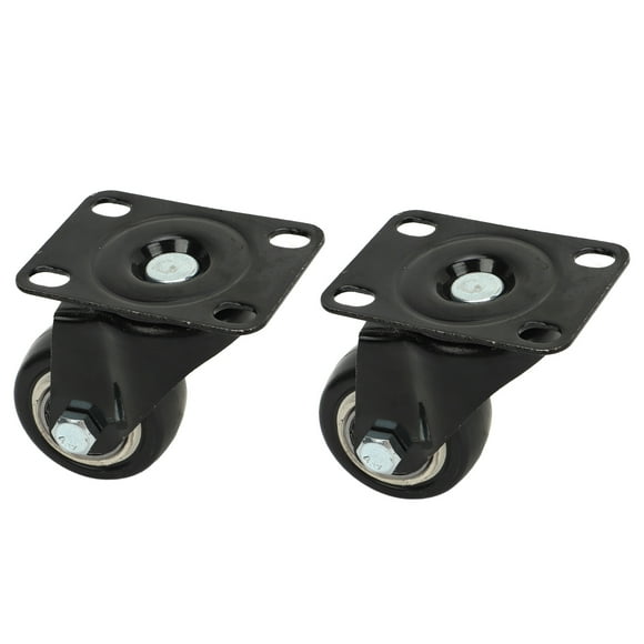 Swivel Caster Wheels,2pcs Caster Wheels Aluminum Caster Wheels Quiet Caster Wheels Professionally Tested
