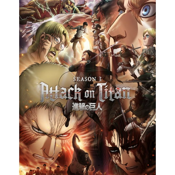 Attack on Titan: The Complete Third Season (Blu-Ray + Digital Copy) -  