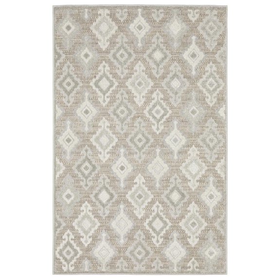 Oriental Weavers Beige Tribal Style Indoor Area Rug, 53" x 76"