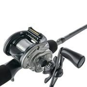 Abu Garcia Max EZ Cast Baitcast Fishing Combo, 6' Medium Rod, Right-Handed Reel