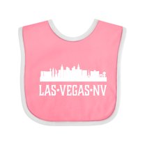 Inktastic Las Vegas Nevada Skyline Nv Cities Boys or Girls Baby Bib