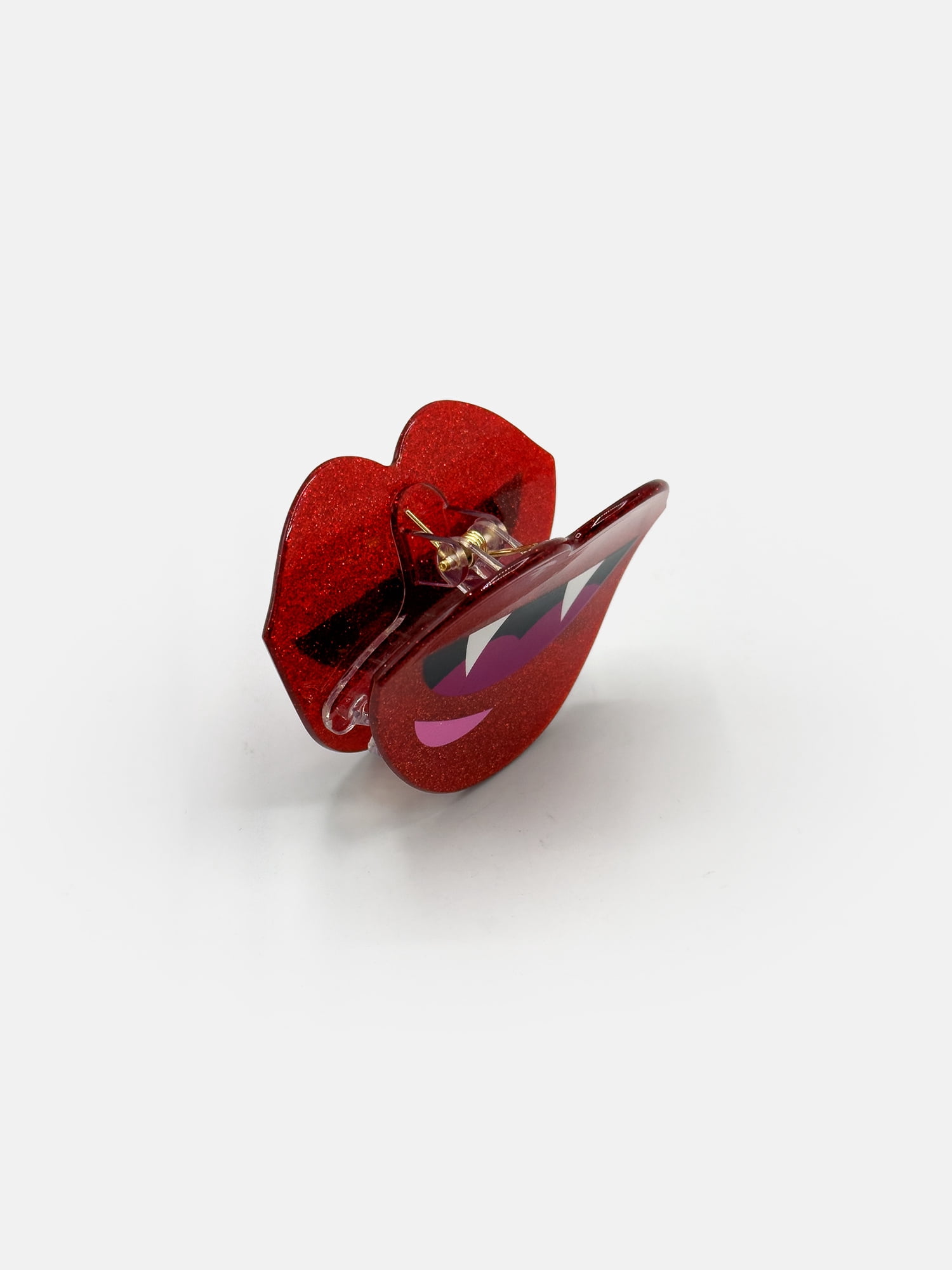 Way To Celebrate Vampire Teeth Acrylic Hair Claw, Red