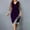 Purple, variant on Nnhblu Casual Dresses for Women Summer Mesh Dresses Half Sleeve Black - S