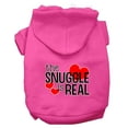 thumbnail image 4 of Pet, Dog  Cat Hoodie Screen Printed, "The Snuggle Is Real", 4 of 10