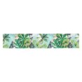 thumbnail image 3 of MKHERT Color Tropical Leaves Table Runner for Kitchen Wedding Party Home Decor 14x72 inch, 3 of 4