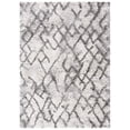 thumbnail image 2 of Safavieh Horizon Milica Abstract Shag Area Rug, Gray/Ivory, 5'3" x 7'7", 2 of 11