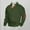 Army Green, variant on Corduroy Sweatshirts for Men Casual Stand Collar Button up Shirts Vintage Aztec Tops Long Sleeve Mock Neck Sweaters Hoodies