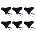 thumbnail image 2 of 6pcs Bass Replacement Tuning Pegs Machine Heads Button for  Black, 2 of 8