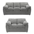 thumbnail image 1 of Sala 3-2 TRINITY Aston 2 piezas ( Sofá, Love Seat ) Gris Para Sala, 1 of 12