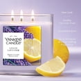 thumbnail image 3 of Tarro de 3 mechas de Candle Yankee Candle con aroma a limón y lavanda, 3 of 8