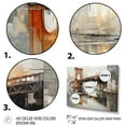 thumbnail image 3 of Designart "Industrial Crossings Grey Bridge" Architecture Floater Framed Wall Art Living Room, 3 of 7