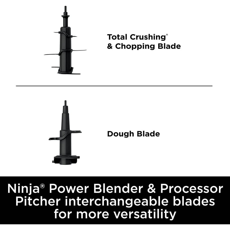 Ninja 698KKU300 Foodi Power Pitcher ORIGINAL Dough Blade SS201