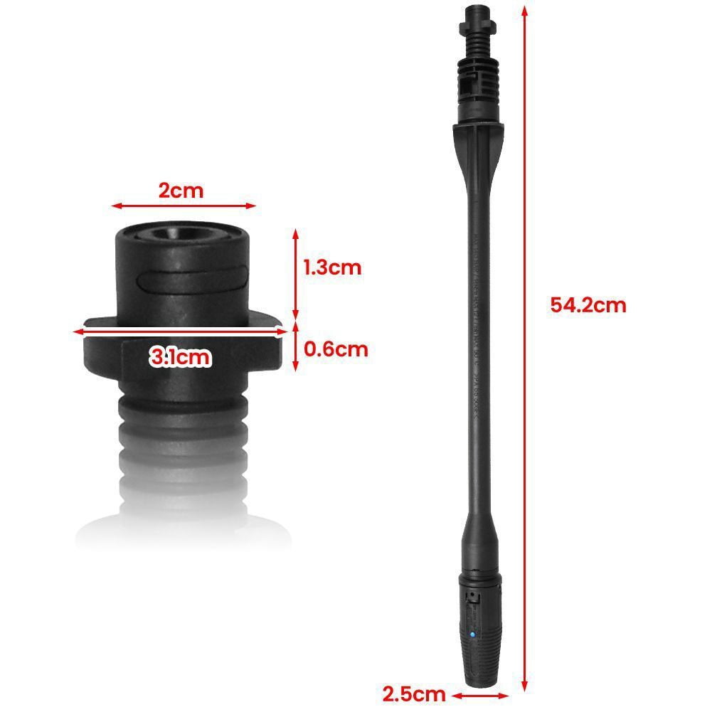 1pc Lance Nozzle For Karcher K1 K2 K3 K4 K5 K6 K7 Pressure Washers Car Wash Foam Gun Extension Rod Garden Cleaning Tool Parts