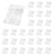 thumbnail image 3 of 100 PCS Organza Wedding Gift Bags Drawstring Jewelry Pouch Bags Silver White Snowflakes Printed Shee, 3 of 5