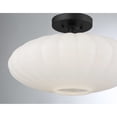 thumbnail image 3 of Meridian M60075MBK 1-Light Ceiling Light in Matte Black, 3 of 7