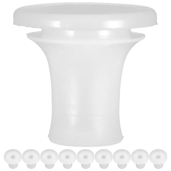 Mutmorningal 10Pcs Pressure Cooker Inner Cover Accessory Cover Sealing Ring Plug Replacement Part