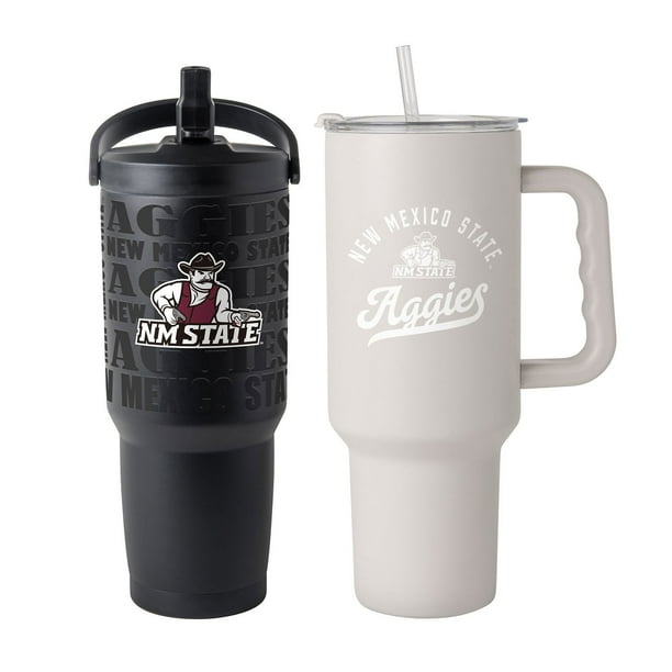Logo Brands New Mexico State Aggies Stainless Steel Tumbler