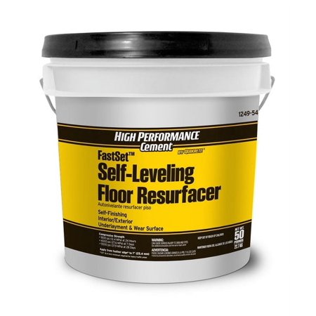 1 pc Quikrete FastSet Gray Commercial & Residential Self-Leveling Floor Resurfacer 50 lbs.