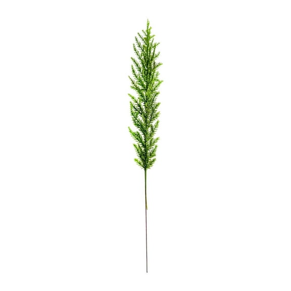 SLYNSHome 16Pcs Artificial Pine Branches,Christmas Greenery Pine Picks Faux Pine Stems Leaves Needle for Xmas Tree Wreaths Garlands DIY Accessories Home Decor