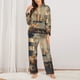 thumbnail image 2 of Balery Vintage Nautical Lighthouse Conjunto de Pijama con Estampado para Mujer, Conjunto de Dos Piezas con Manga Larga, Ropa de Dormir Suave con Bolsillos, Pijamas Cómodos-Large, 2 of 7