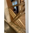 thumbnail image 3 of Stumps Custom Wood Stylish Geometric Design Baby/Pet Gate - Safe and Secure Home Protection 41-43 Inches Height x 53-55 Inches Width, 3 of 4