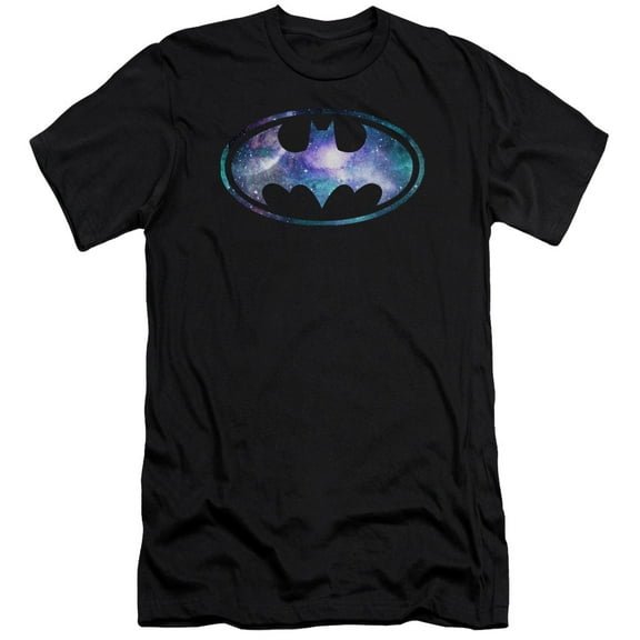 Batman Galaxy 2 Signal S/S Adult 30/1 T-Shirt Black